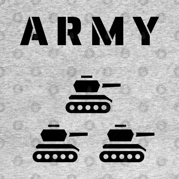 Military Army Tanks by Love Ocean Design